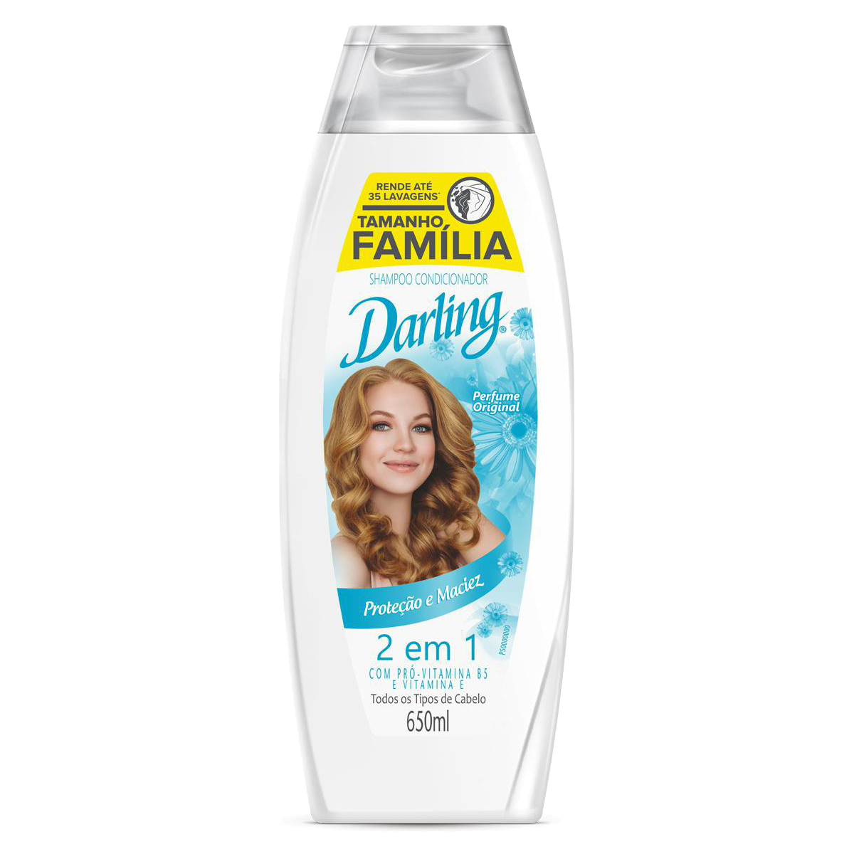SHAMPOO DARLING 650ML 2EM1 PROT MACIEZ