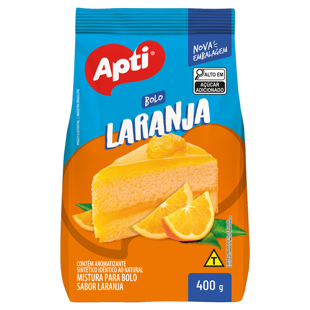 MIST BOLO APTI 400G SC LARANJA