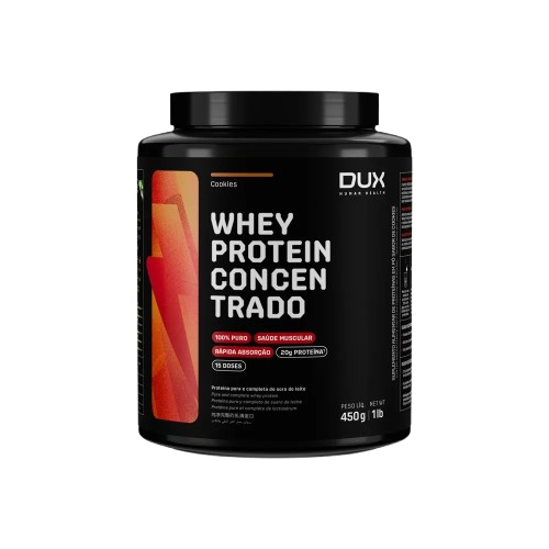 SUP ALIM DUX 450G CONC WHEY PROT CHOC