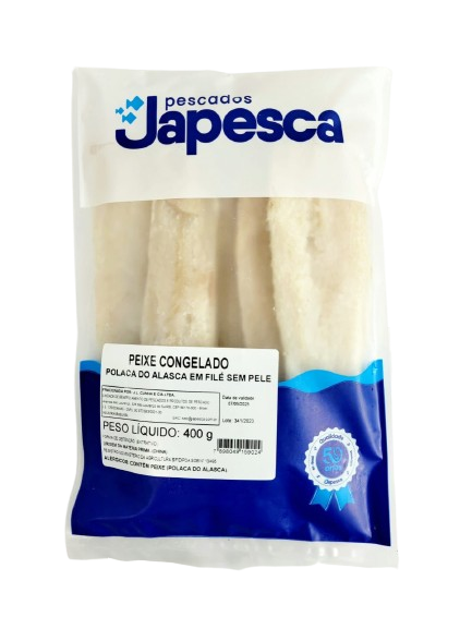 FILE PEIXE JAPESCA 400G POLACA CONG
