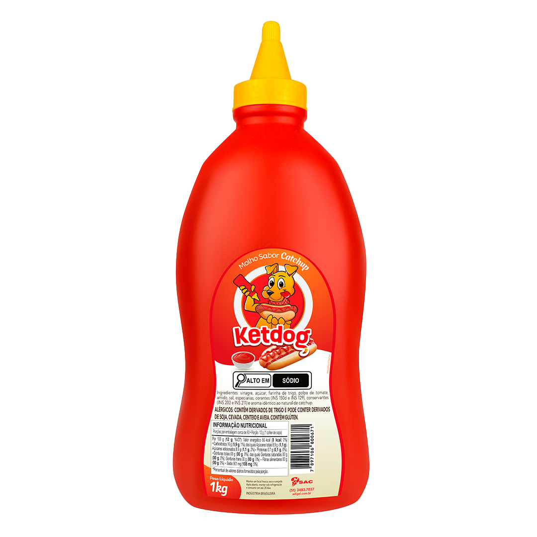 CATCHUP ADIGEL 1KG KETDOG