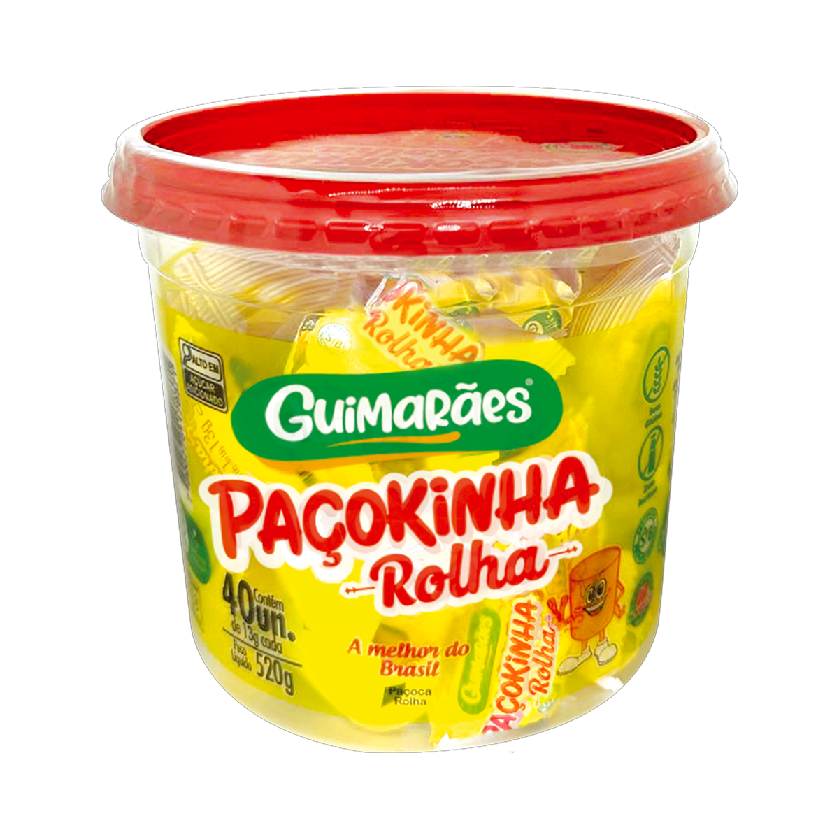 PACOKINHA GUIMARAES 520G ROLHA